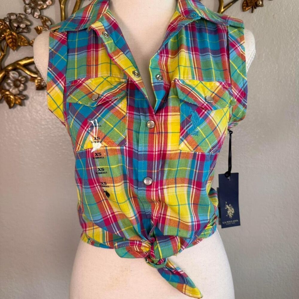 Us-polo-assn Women's Multi Blouse
